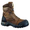 Carhartt Work Boots, Mens, 8, M, Insulated, Drk Brn, PR CMF8389-8M