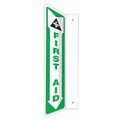 Accuform L-Shape Projection Sign, 18"X4", Plastic, Sign Background Color: White, PSP436 PSP436