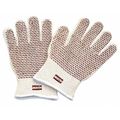 Honeywell North Knit Glove, Mens, Cream, Nitrile/Knit, PR 51/7147