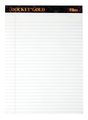 Tops 8-1/2 x 11-3/4" White Legal Ruled Perforated Pad, 50 Pg, Pk12 TOP63960