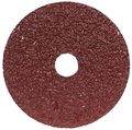 Norton Abrasives Fiber Disc, 5 in.dia., PK25 05539510684