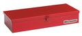 Westward WESTWARD Tool Box, Steel, Red, 14 in W x 6-1/2 in D x 2-1/2 in H 35XR68