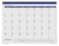 At-A-Glance 22 x 17" Fashion Desk Pad, Blue AAGSK2517