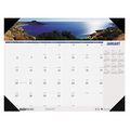 House Of Doolittle 22 x 17" Coastline Monthly Desk Pad Calendar HOD178