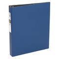 Zoro Select 1" Round Economy Binder, Blue, 11 x 8.5 AVE03300