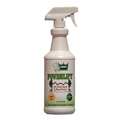 Werth Sanitary Supply Bio-Based Spray & Wipe Cleaner Degreaser, 1 Qt Trigger Spray Bottle, Liquid, Pink, 12 PK 1101206