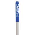 Tapco Utility Dome Marker, 66 in. H, Blue/White 113780B