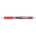 Pentel Retractable Roller Ball Pen, Extra Fine 0.7 mm, Red PENBLN77B