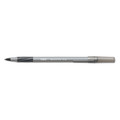 Bic Stick Grip Pen, Fine 0.8 mm, Black PK12 BICGSFG11BK
