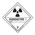 Labelmaster Radioactive Label, 100mmx100mm, Paper HML14