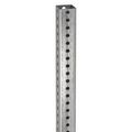 Tapco Sign Post, Silver, Steel, 12 ft L 1603-00004