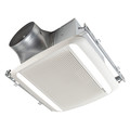 Broan Ceiling Bathroom Fan, 110 cfm cfm, 4 in Duct Dia., 120V AC, Energy Star® Certified RB110L1