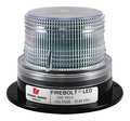 Federal Signal Beacon Light, LED, 12/24VDC, Clear 220250-05