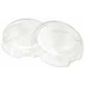 Moldex Disk Filter Cover, Snap On/Off, P100, Clear, 2 PK, NIOSH Approved 7999