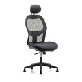 Blue Ridge Ergonomics Mesh Desk Chair, 19" to 23", No Arms BR-EXE-MDHCH-RG-H1-A0-RG