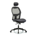 Blue Ridge Ergonomics Mesh Desk Chair, 19" to 23", No Arms BR-EXE-MDHCH-RG-H1-A0-RC