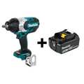 Makita Impact Wrench, 18V DC, Brushless Motor XWT08Z/BL1850B