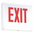 Dual-Lite Exit Sign, LED, Stl, AC Only, Chicago Apprvd CLSS3