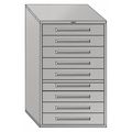 Equipto 36 7/8IN wide Modular Drawer Cabinets 4342D18N-RD