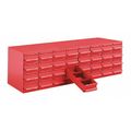 Equipto Compartment Organizer with 32 Drawers, 34-1/8 in W x 10-5/8 in H x 33-RD