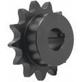 Tritan Finished Bore with Keyway & SS Bore Sprocket, 60 Chain Size, 1-1/8 Bore Dia., 11 # of Teeth 60BS11H X 1 1/8