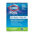 Clorox Pool & Spa Filter Aid, For D.E. and Sand Filters, Box, 24 lbs, Granular, Fragrance Free 50124CLX