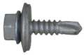 Teks Self-Drilling Screw, #10 x 3/4 in, Climaseal Steel Hex Head External Hex Drive, 500 PK 1005000