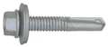 Teks Self-Drilling Screw, #12 x 1 1/2 in, Climaseal Steel Hex Head External Hex Drive, 250 PK 1415000