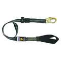 Falltech Positioning Lanyard, 6 ft., Black 8209AF