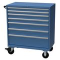 Lista Modular Drawer Cabinet, 40 1/4 in W, 47 1/2 in H, 22 1/2 in D, Bright Blue XSHS0900-0704MBB