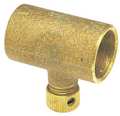 Nibco Drain Coupling, Cast Bronze, C x C, 1/2 In 701D 1/2