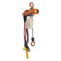 Harrington Air Chain Hoist, AH, 10 ft. Lift, 28 fpm AH300P-10