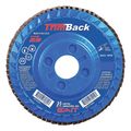 United Abrasives/Sait SAIT 70801 TrimBack™ Flap Disc (Type 29) 4-1/2" x 7/8", 40 Grit, 10-Pack 70801