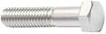 Foreverbolt Not Graded, 1/4"-20 Hex Head Cap Screw, NL-19 18-8 Stainless Steel, 2 in L, 25 PK FBHEXB14202P25