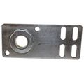 American Garage Door Supply Bearing Flat End Plate, 10 Ga, 6-5/8 In B1-BFEB658