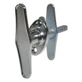 American Garage Door Supply Outside T Handle, Chrome, 5/16 x 4-1/2 In LDTH516