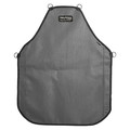 Hexarmor Bib Apron, Gray/Black, 30 In. L, 24 In. W AP322