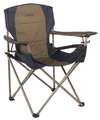 Kamp-Rite Tent Cot Chair, Blue/Gray, 20 in. L x 38 in. H CC026