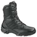 Bates Boots, Womens, 9M, Lace/Side Zip, Black, PR E02788