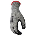 Showa Arc Flash Gloves, Neoprene, M, Blk/Gray, PR 240-08