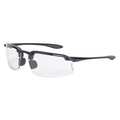 Crossfire Safety Glasses, Clear Scratch-Resistant 2164