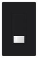 Lutron Occ/Vac Dimmer Snsr, Wall, Black MS-Z101-BL