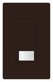 Lutron Occ/Vac Dimmer Snsr, Wall, Brown MS-Z101-BR