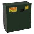 Jamco Pesticide Safety Cabinet, 30 gal., 44"H, Green FL30EP