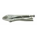 K-Tool International 9 in Knurled Adjusting Screw Plain Grip Locking Plier KTI-58710
