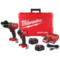 Milwaukee Tool Drill/Impact Driver Tool Combo Kit, 100pc 3697-22, 48-32-4082