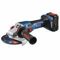 Bosch Angle Grinder Kit, 18V DC, 5-6 GWS18V-13CB14/GBA18V80