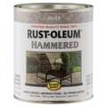 Rust-Oleum Interior/Exterior Paint, Silver, 1 qt 7213502