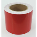 Visual Workplace Floor Marking Tape Indust, 4"x100', Red 25-500-4100-623