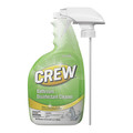 Diversey Crew Bthrm, Disinfectant Cleaner, 32oz, PK4 CBD540199